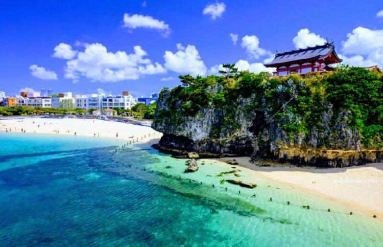 Hotel Gala Naha'S Only Sandy Beach Front All Rooms Oceanview Exteriér fotografie